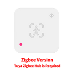 Tuya Zigbee WiFi  Human Presence Sensor MmWave Radar Detector With Luminance Sensor For Smart Home Smart Life replace PIR Sensor