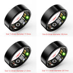 Smart Ring for Xiaomi Men Women Military Grade Titanium Steel Shell Health Monitoring IP68 & 3ATM Waterproof Multi-sport Modes