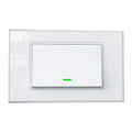 Milfra Smart Wifi Switch Neutral Wire Optional Intelligent Wall Button Light Switches AC100-240V Tuya APP Voice Control by Alexa