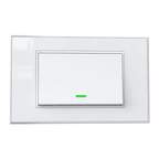 Milfra Smart Wifi Switch Neutral Wire Optional Intelligent Wall Button Light Switches AC100-240V Tuya APP Voice Control by Alexa
