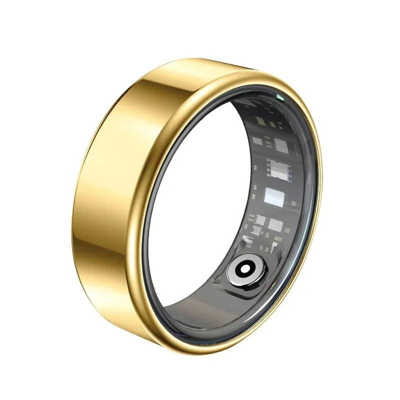 Smart Ring for Xiaomi Men Women Military Grade Titanium Steel Shell Health Monitoring IP68 & 3ATM Waterproof Multi-sport Modes