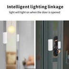 Tuya WiFi Smart Door and Window Sensor Wireless Contact Detector for Home Automation and Security System Door Sensor